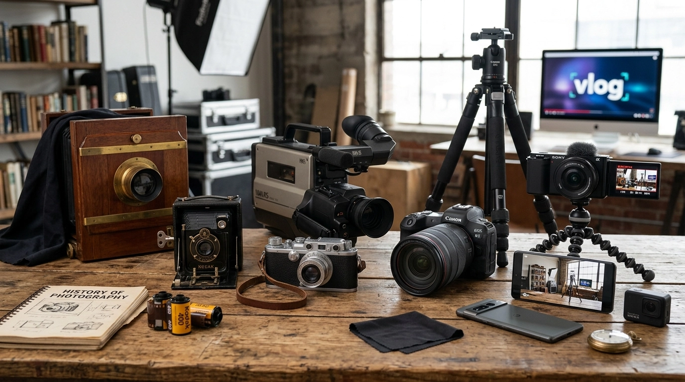 evolution of the camera